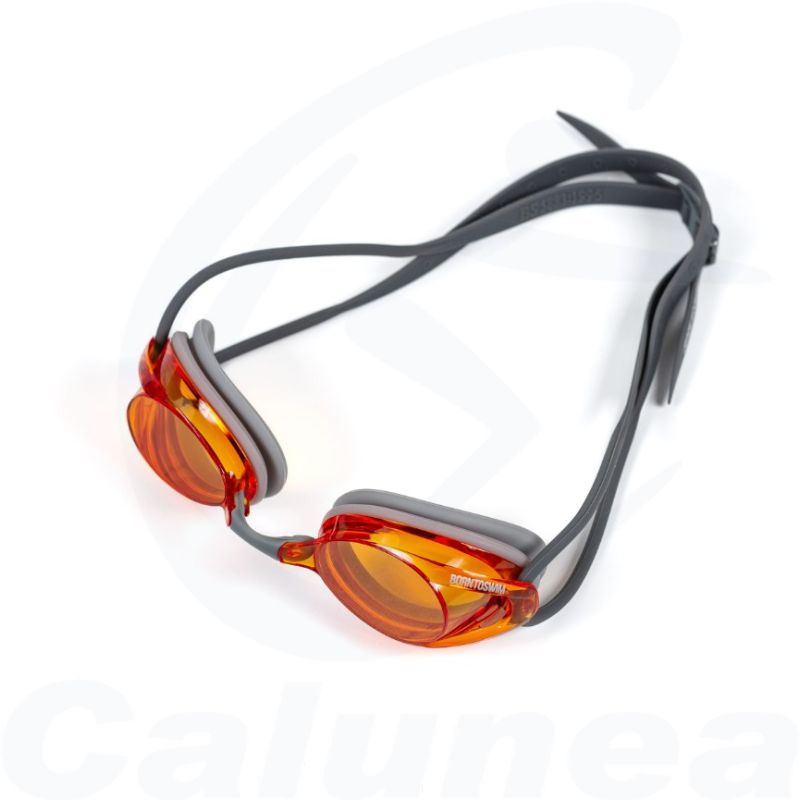 Image du produit Racing goggles FREEDOM GREY / ORANGE BORN TO SWIM - boutique Calunéa