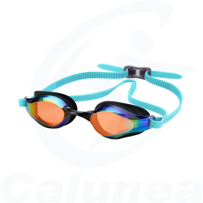 Image du produit Swimgoggles BARCELONA MIRROR BLACK / TURQUOISE TURBO - boutique Calunéa