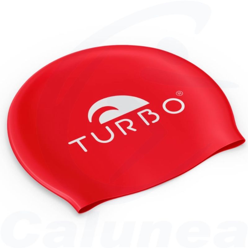 Image du produit Latex swimcap LOGO CAP RED TURBO - boutique Calunéa