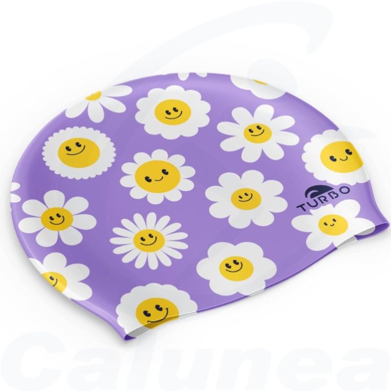 Image du produit Silicone swimcap LITTLE FLOWERS TURBO - boutique Calunéa