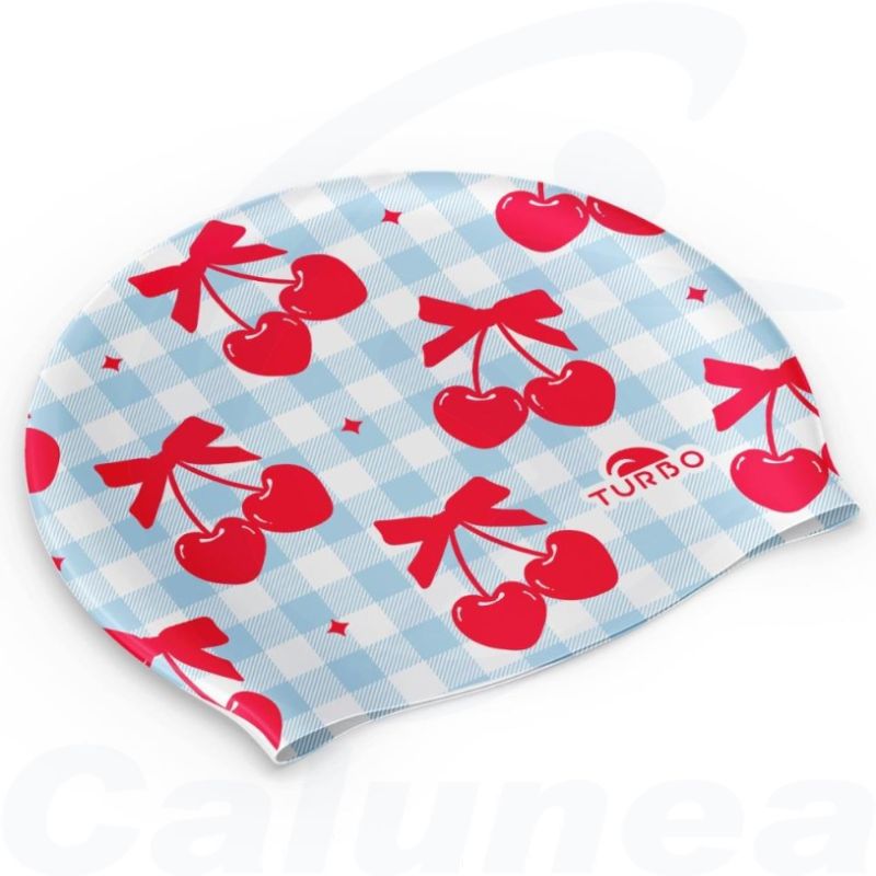 Image du produit Silicone swimcap CHERRY COQUETTE TURBO - boutique Calunéa