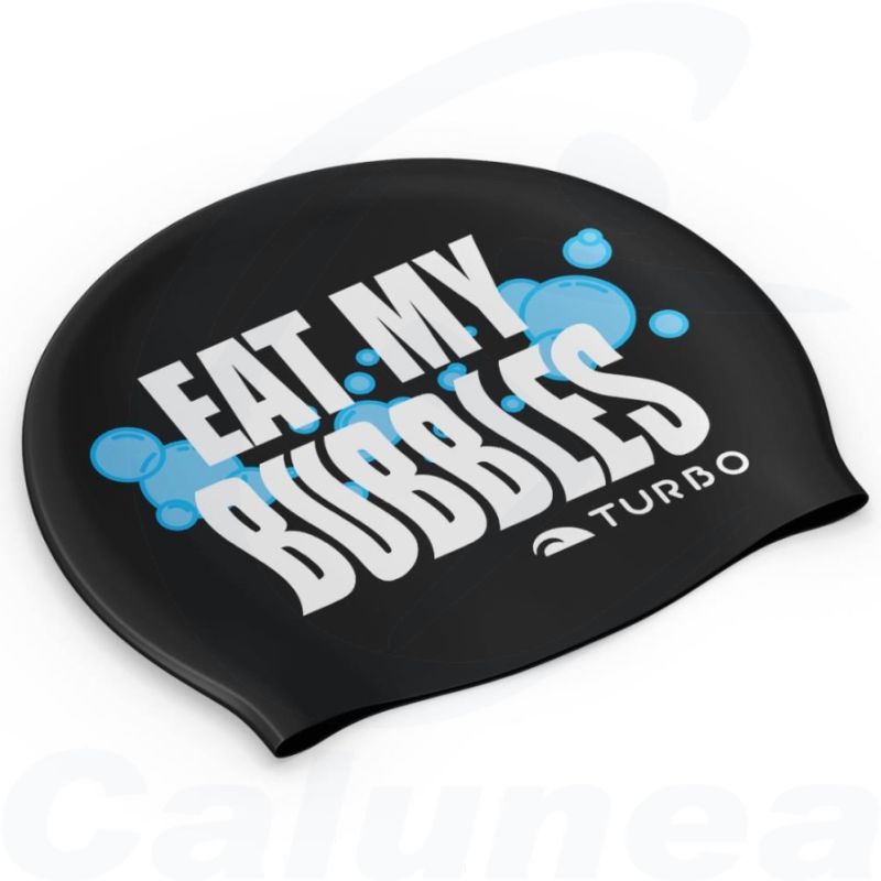 Image du produit Silicone swimcap EAT MY BUBBLES TURBO - boutique Calunéa