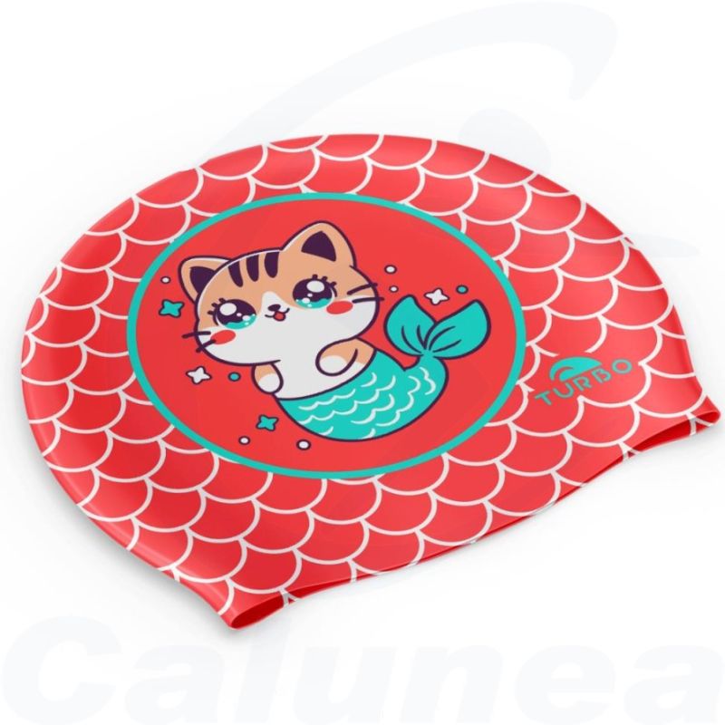 Image du produit Silicone swimcap KITTY MERMAID TURBO - boutique Calunéa