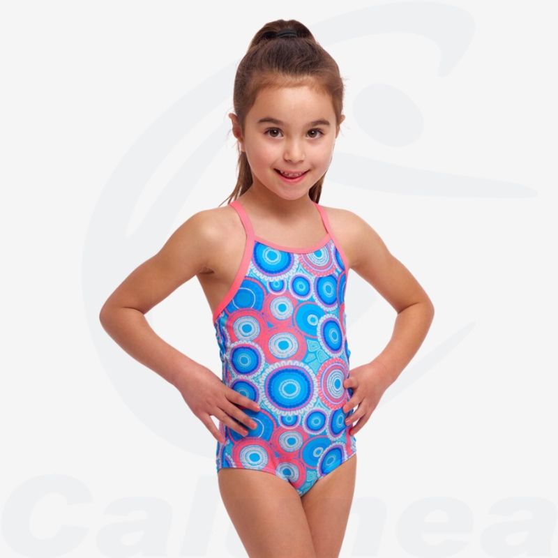 Image du produit Toddler girl's swimsuit BUNDJALUNG BLUE FUNKITA - boutique Calunéa