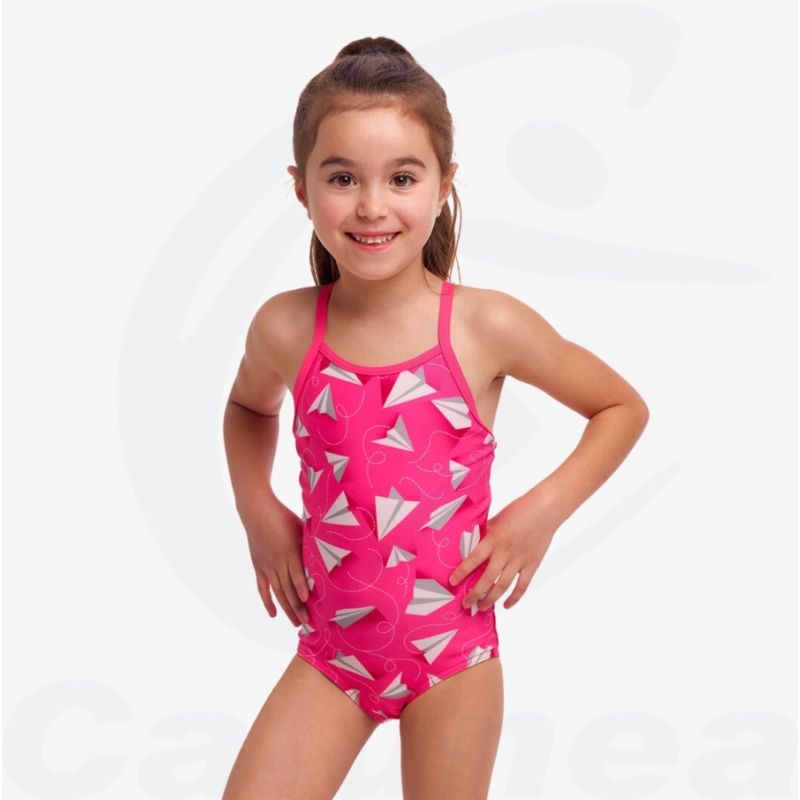 Image du produit Toddler girl's swimsuit PAPER PINK FUNKITA - boutique Calunéa