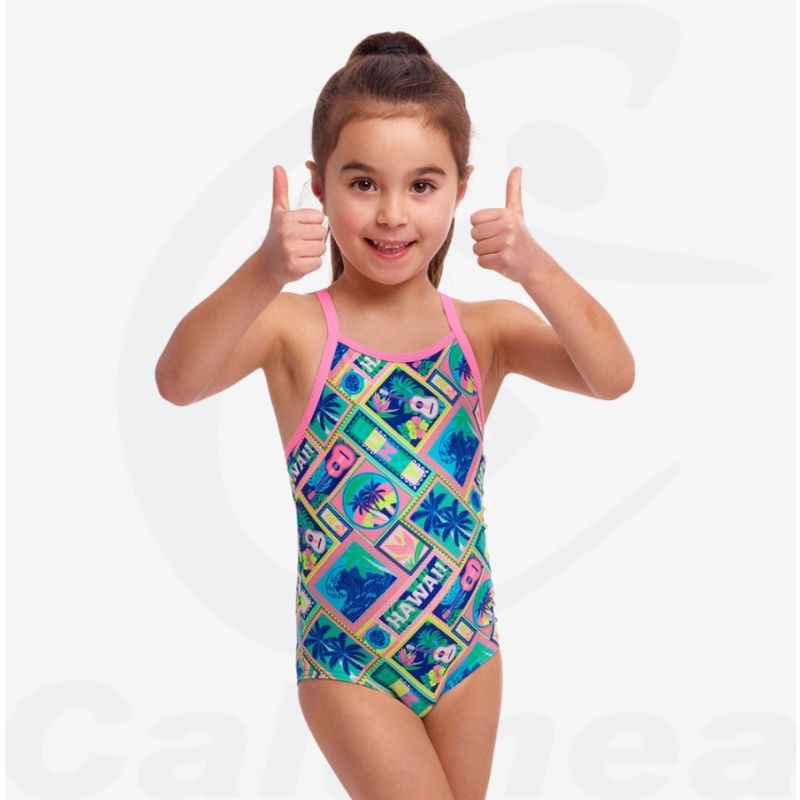 Image du produit Toddler girl's swimsuit UKULE BABE FUNKITA - boutique Calunéa