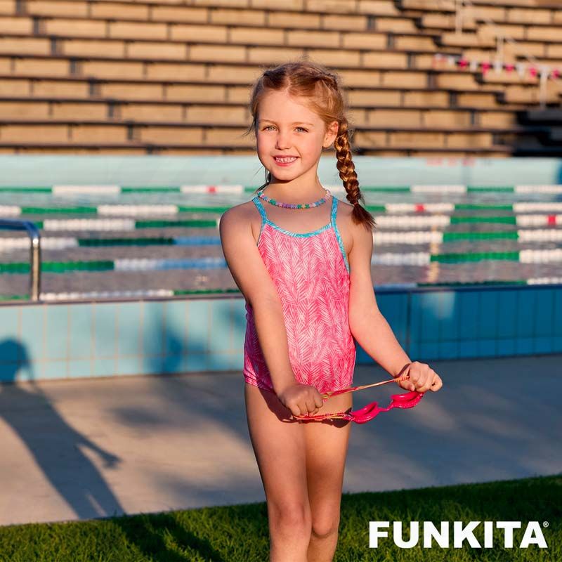 Image du produit Toddler girl's swimsuit SWEET RELEAF FUNKITA - boutique Calunéa