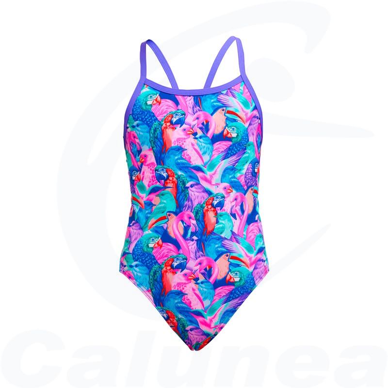 Image du produit Girl's swimsuit BIRDS GONE WILD SINGLE STRAP FUNKITA - boutique Calunéa