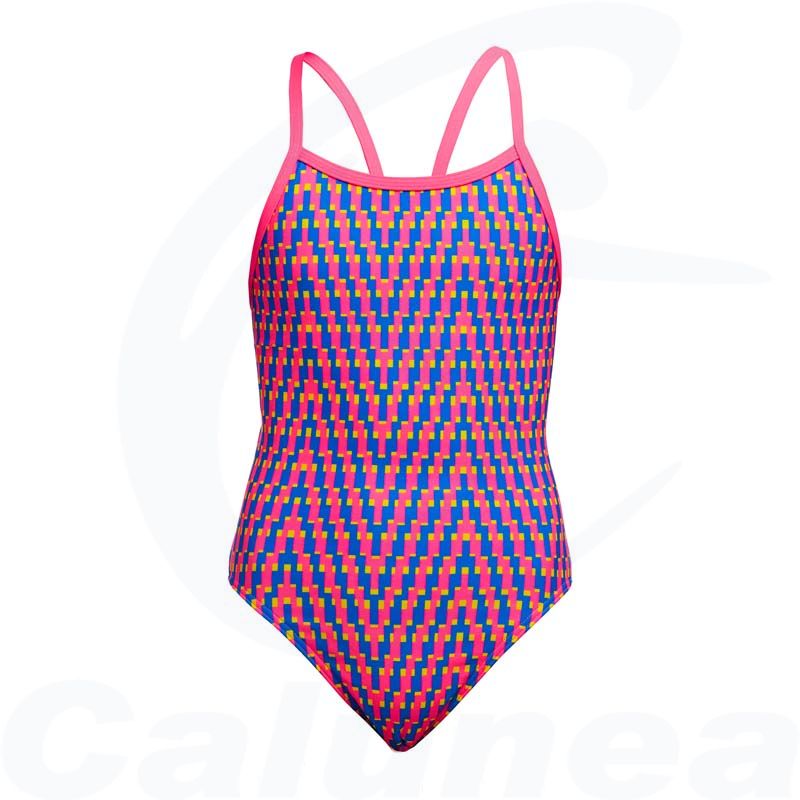 Image du produit Girl's swimsuit DAILY STEPS SINGLE STRAP FUNKITA - boutique Calunéa