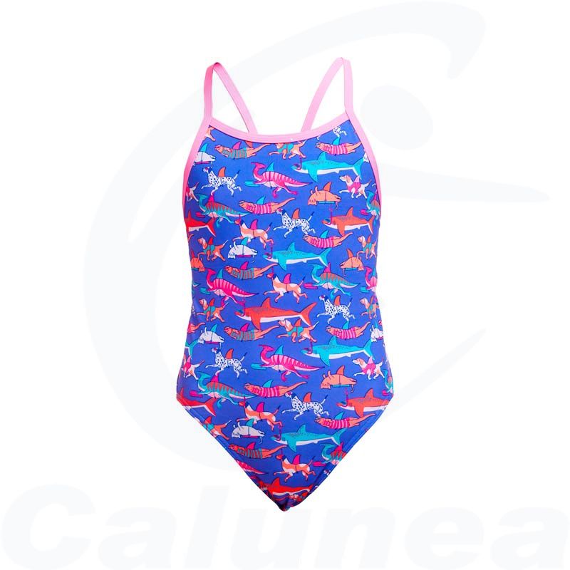 Image du produit Girl's swimsuit DOGGYIE PADDLE SINGLE STRAP FUNKITA - boutique Calunéa