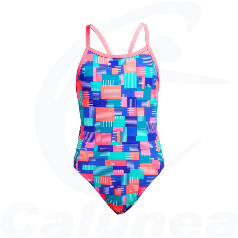 Image du produit Girl's swimsuit GIGA BIT SINGLE STRAP FUNKITA - boutique Calunéa