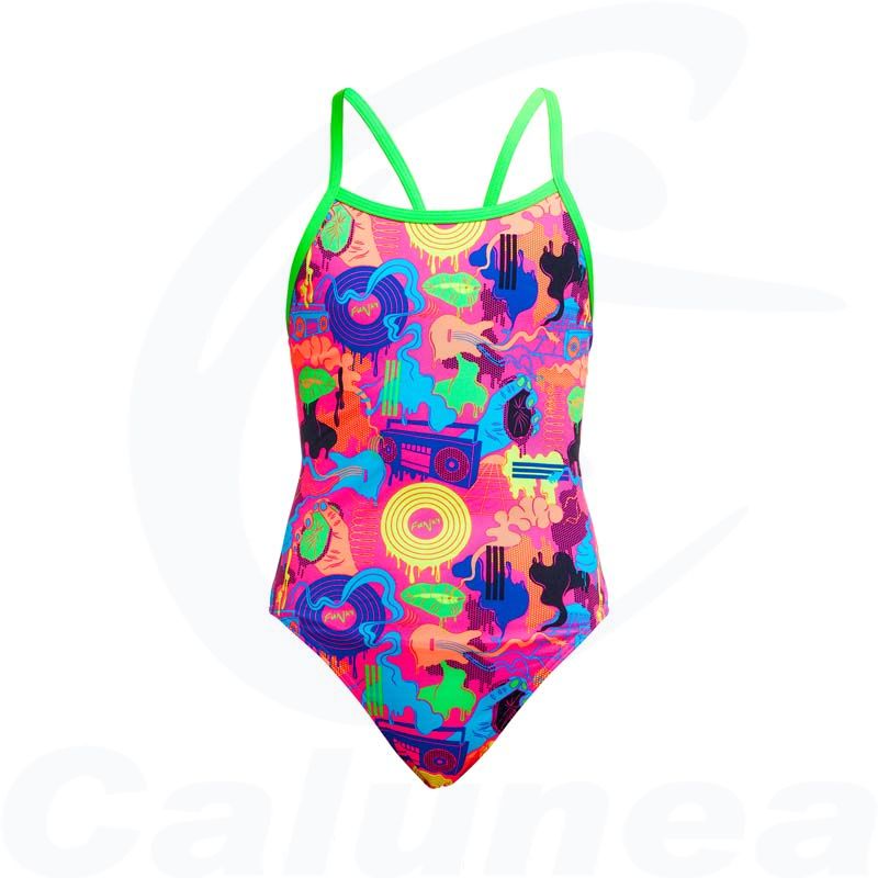 Image du produit Girl's swimsuit LOTSA POP SINGLE STRAP FUNKITA - boutique Calunéa