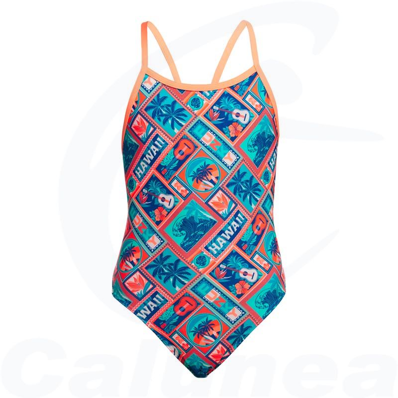 Image du produit Girl's swimsuit TIKI TANGO SINGLE STRAP FUNKITA - boutique Calunéa