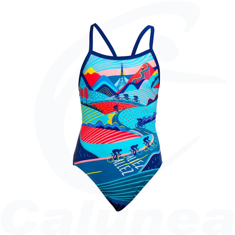 Image du produit Girl's swimsuit VIVE LA FUNKY SINGLE STRAP FUNKITA - boutique Calunéa