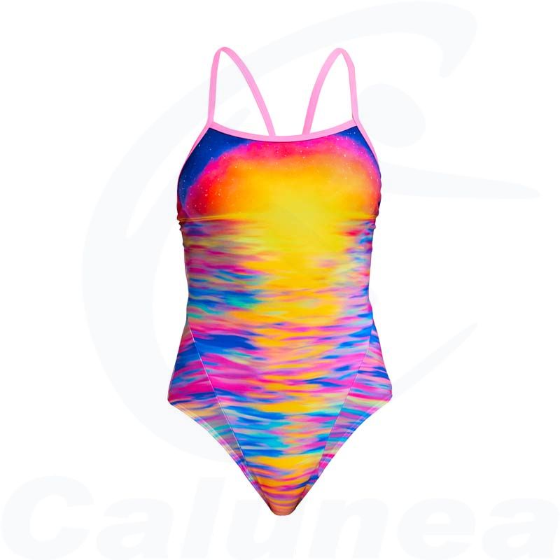 Image du produit Women's swimsuit DARKINJUNG SUNSET SINGLE STRAP FUNKITA - boutique Calunéa