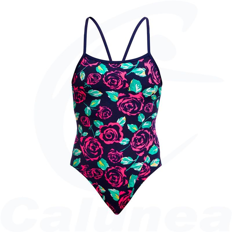 Image du produit Women's swimsuit FEELING ROSY SINGLE STRAP FUNKITA - boutique Calunéa