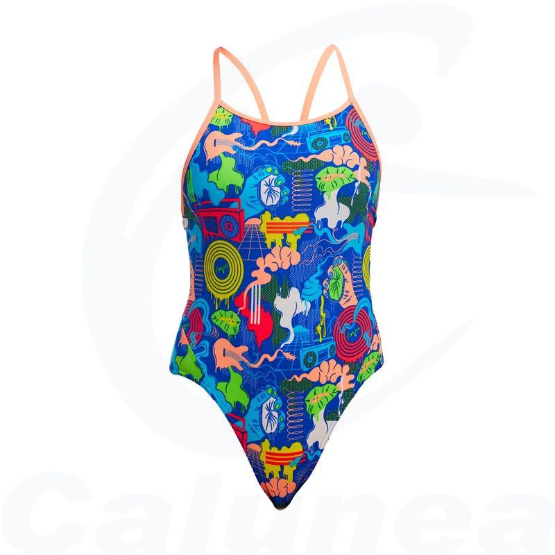 Image du produit Girl's swimsuit BLUES BABY DIAMONDBACK FUNKITA - boutique Calunéa