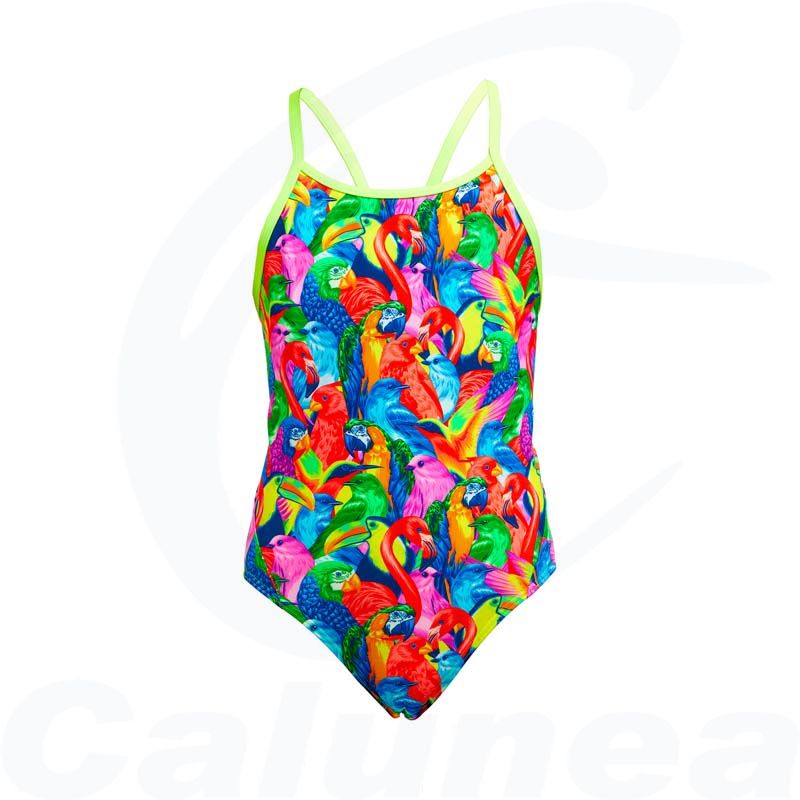 Image du produit Girl's swimsuit BRIGHT BIRDS DIAMONDBACK FUNKITA - boutique Calunéa