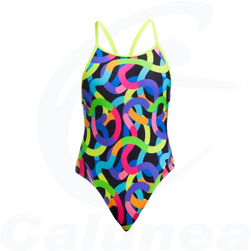 Image du produit Girl's swimsuit GOT WORMS DIAMONDBACK FUNKITA - boutique Calunéa