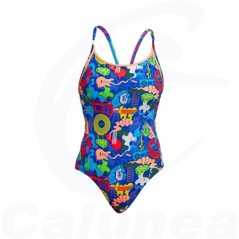 Image du produit Women's swimsuit BLUES BABY DIAMONDBACK FUNKITA - boutique Calunéa