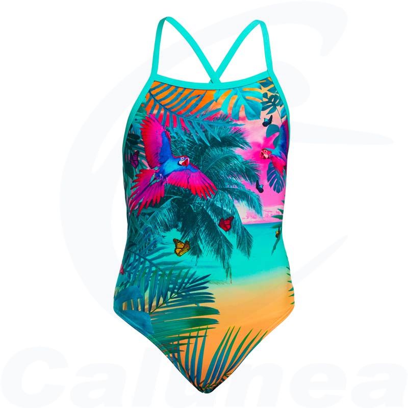 Image du produit Girl's swimsuit THE BEACH STRAPPED IN ONE FUNKITA - boutique Calunéa