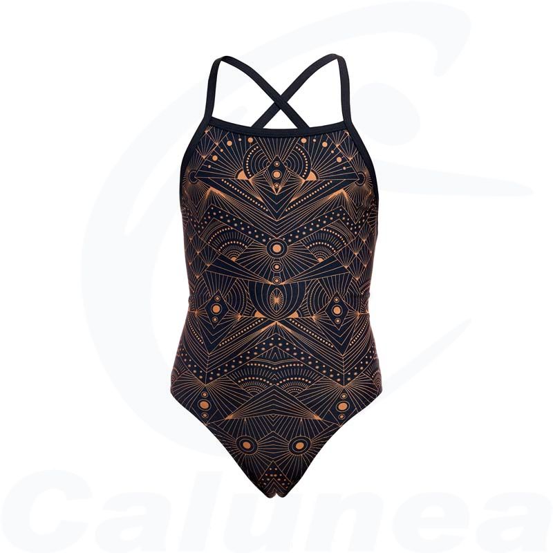 Image du produit Girl's swimsuit TO THE STARS STRAPPED IN ONE FUNKITA - boutique Calunéa