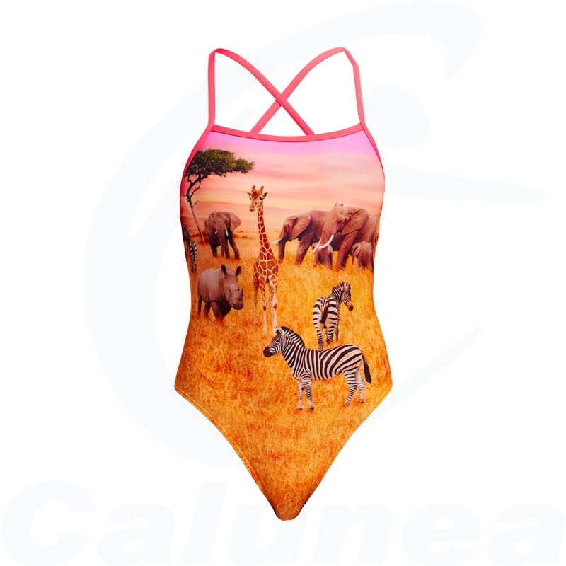 Image du produit Women's swimsuit CIRCLE OF LIFE STRAPPED IN FUNKITA - boutique Calunéa