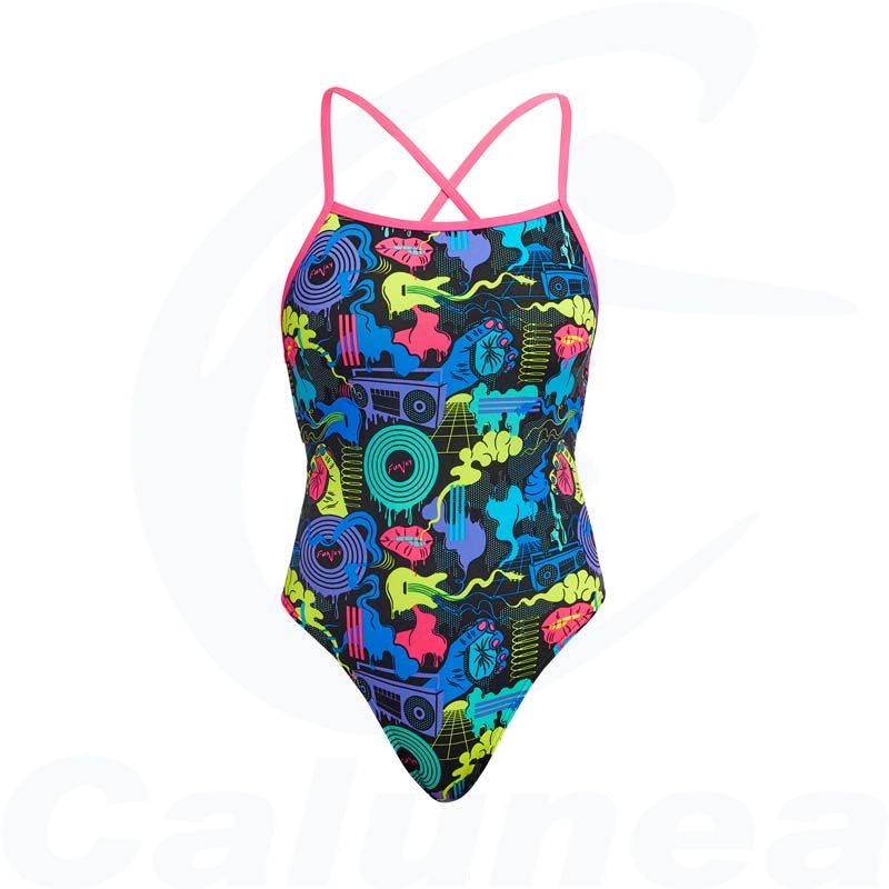 Image du produit Women's swimsuit POPPY LONG STRAPPED IN FUNKITA - boutique Calunéa