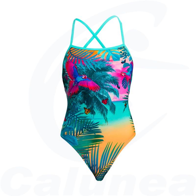 Image du produit Women's swimsuit THE BEACH STRAPPED IN FUNKITA - boutique Calunéa