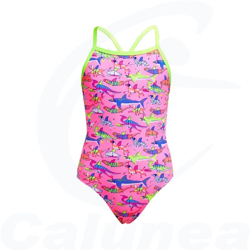 Image du produit Girl's swimsuit LEARNER LANE TIE ME TIGHT FUNKITA - boutique Calunéa