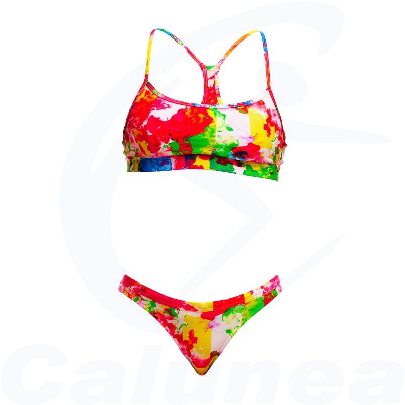 Image du produit Female 2-pieces swimsuit / Bikini INK JET SPORTS CROP TOP FUNKITA - boutique Calunéa