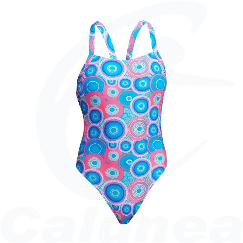 Image du produit Women's swimsuit BUNDJALUNG BLUE BRACE FREE FUNKITA - boutique Calunéa