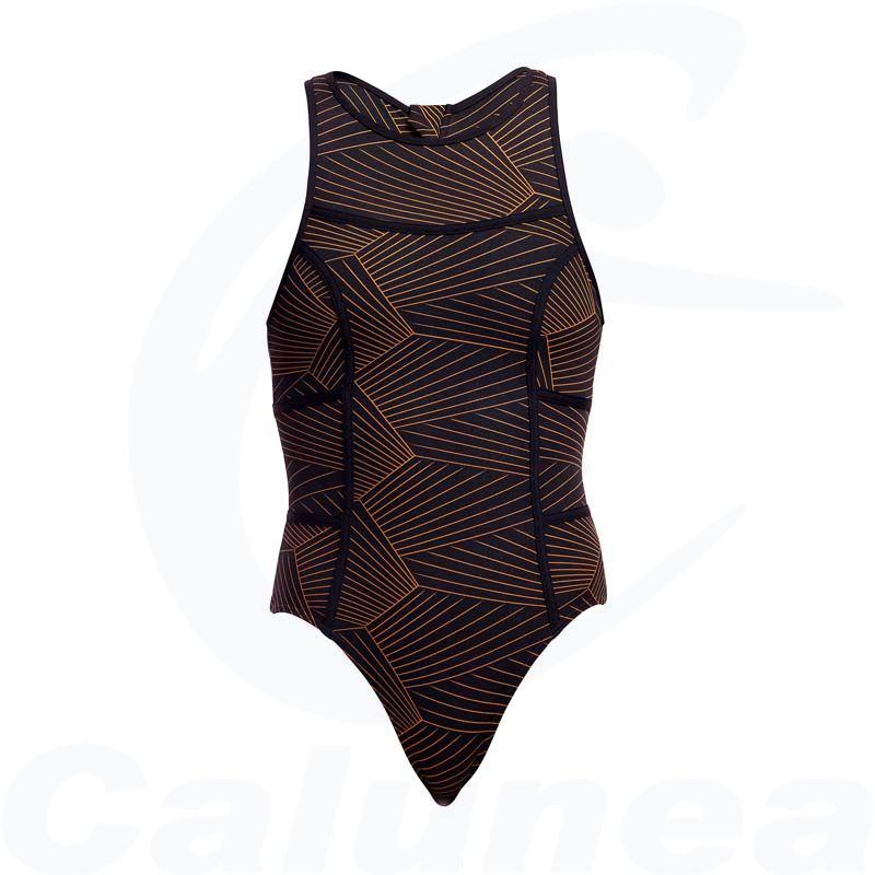 Image du produit Woman's swimsuit with zipper GOLD WEAVER HI FLYER FUNKITA - boutique Calunéa