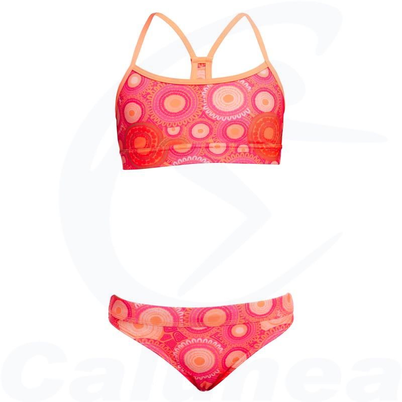 Image du produit Girl's 2-pieces swimsuit / Bikini AHELHE RACERBACK FUNKITA - boutique Calunéa