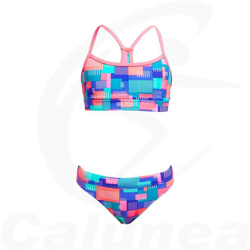 Image du produit Girl's 2-pieces swimsuit / Bikini GIGA BIT CROP TOP FUNKITA - boutique Calunéa