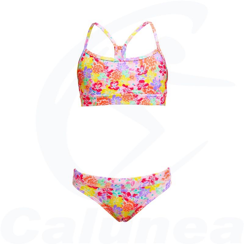 Image du produit Girl's 2-pieces swimsuit / Bikini SUMMER GARDEN RACERBACK FUNKITA - boutique Calunéa