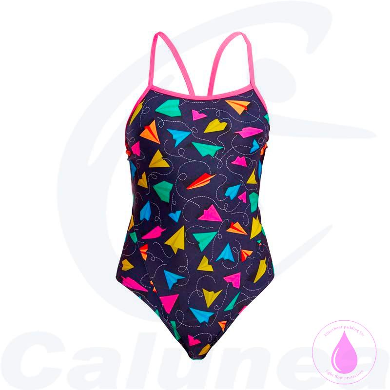 Image du produit Women's swimsuit FLY BYE SINGLE STRAP SWIM SECURE FUNKITA - boutique Calunéa