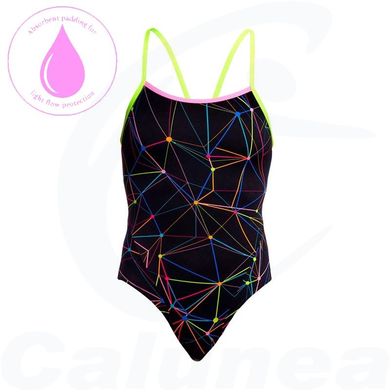 Image du produit Women's swimsuit STAR SIGN SINGLE STRAP SWIM SECURE FUNKITA - boutique Calunéa