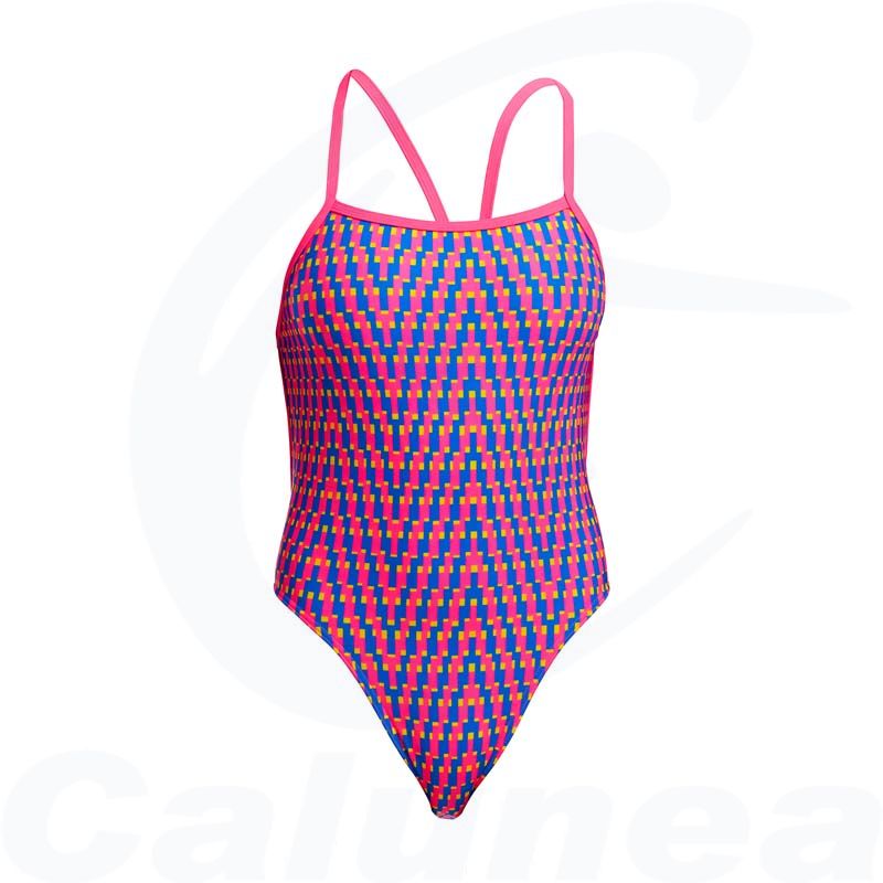 Image du produit Women's swimsuit DAILY STEPS HIGH LEG FUNKITA - boutique Calunéa