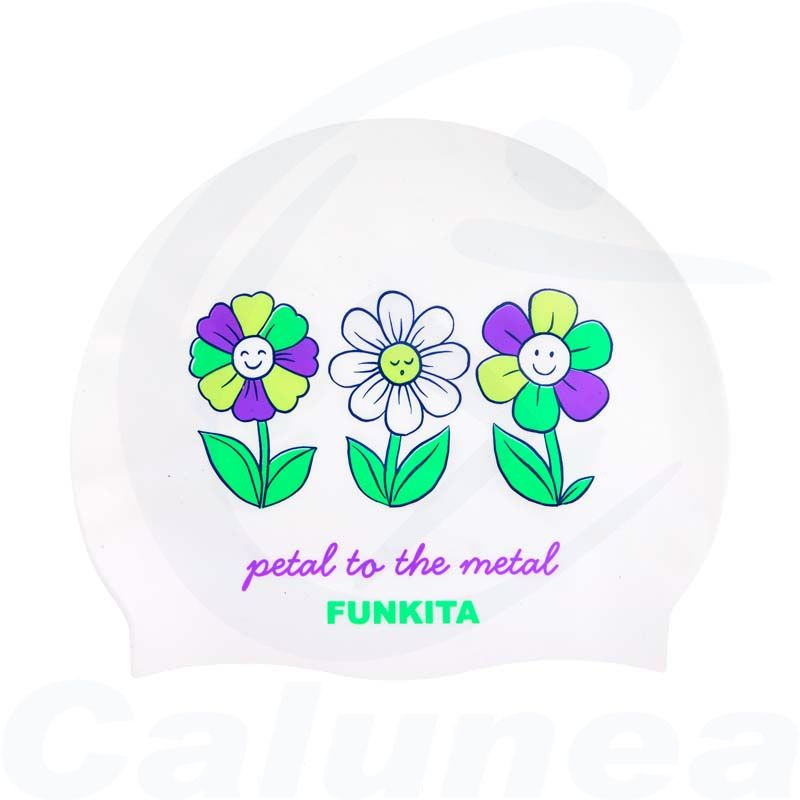 Image du produit Swimcap PETAL TO THE METAL FUNKITA - boutique Calunéa