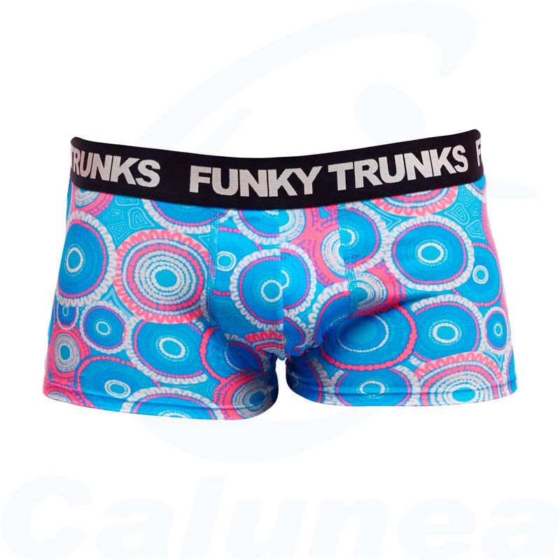 Image du produit Man's BUNDJALUNG BLUE UNDERWEAR TRUNKS FUNKY TRUNKS - boutique Calunéa