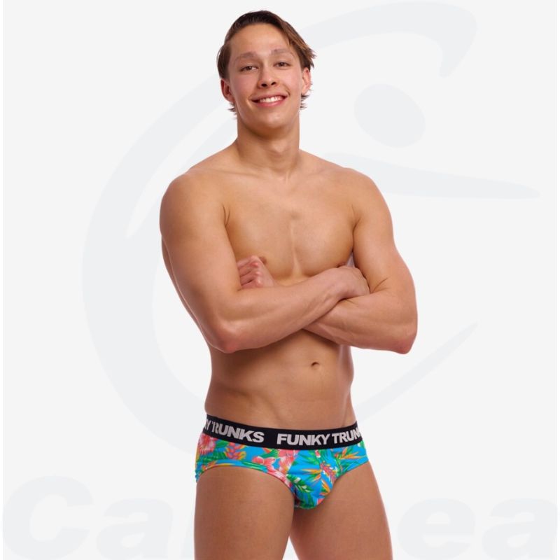 Image du produit Man's BLUE HAWAII UNDERWEAR BRIEFS FUNKY TRUNKS - boutique Calunéa