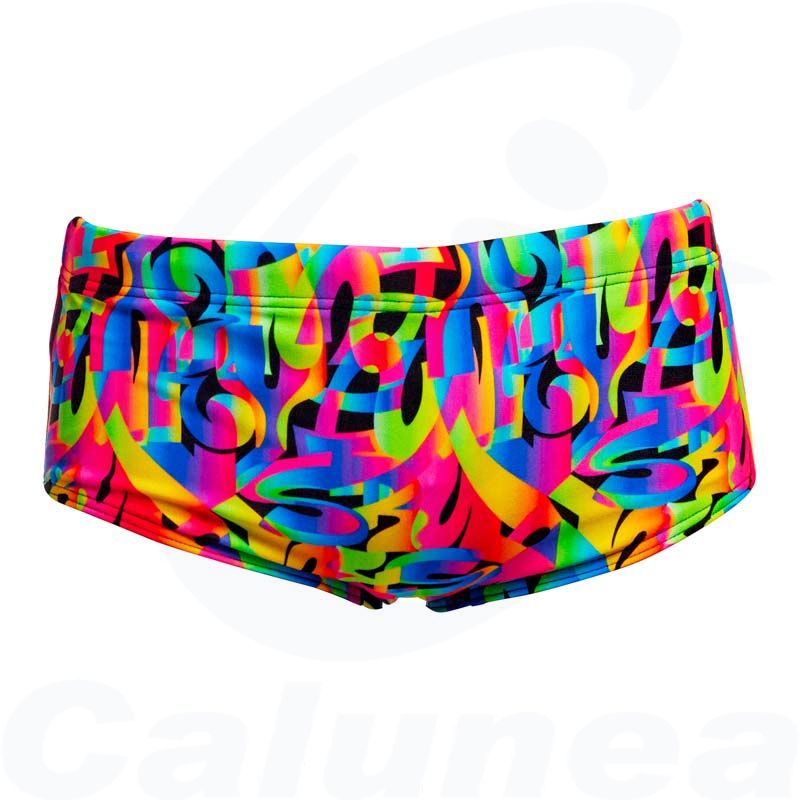 Image du produit Boys COLOUR FUNK SIDEWINDER PLAIN FRONT TRUNK FUNKY TRUNKS - boutique Calunéa