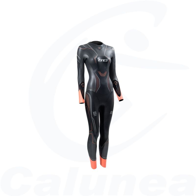 Image du produit WOMEN'S VANQUISH X WETSUIT BLACK / ORANGE ZONE3 - boutique Calunéa